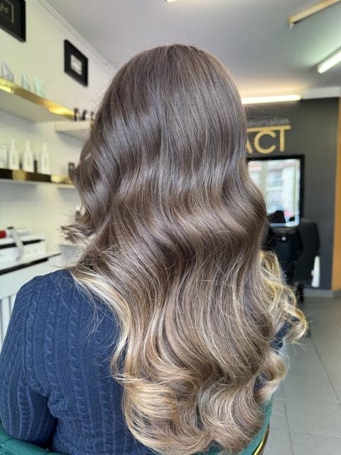 Balayage im Friseursalon EXACT Walldorf