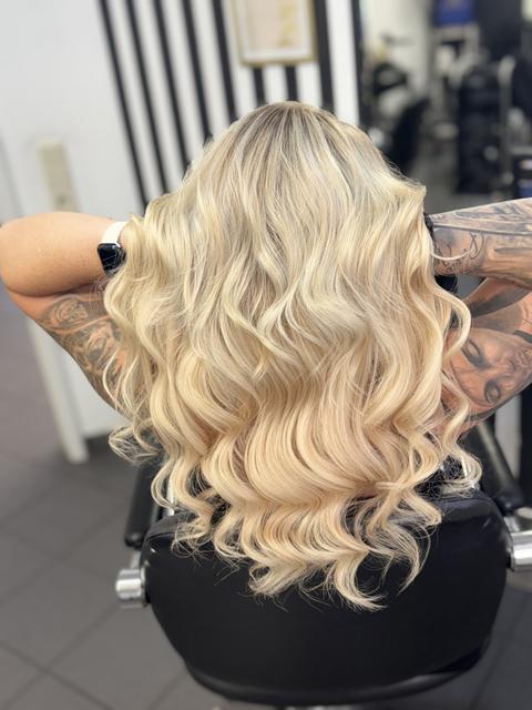 Blondierung im Salon EXACT Walldorf