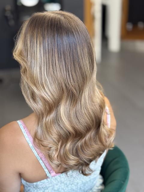 Balayage im Friseursalon EXACT Walldorf